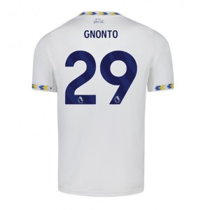 Fotbalové Dres Leeds United Wilfried Gnonto #29 Domácí Oblečení 2025-26 Krátký Rukáv